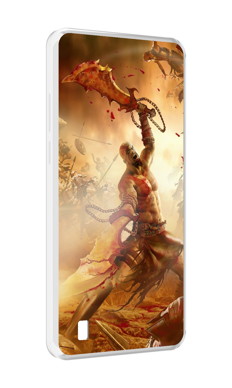 

Чехол MyPads God Of War III для Blackview A55, Прозрачный, Tocco