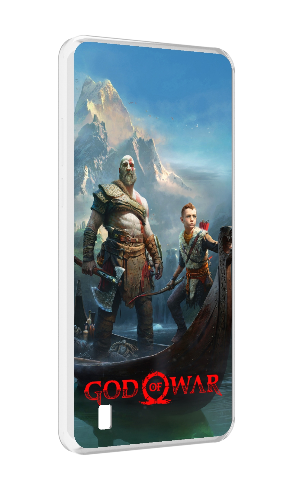 

Чехол MyPads God Of War Кратос Атрей для Blackview A55, Прозрачный, Tocco