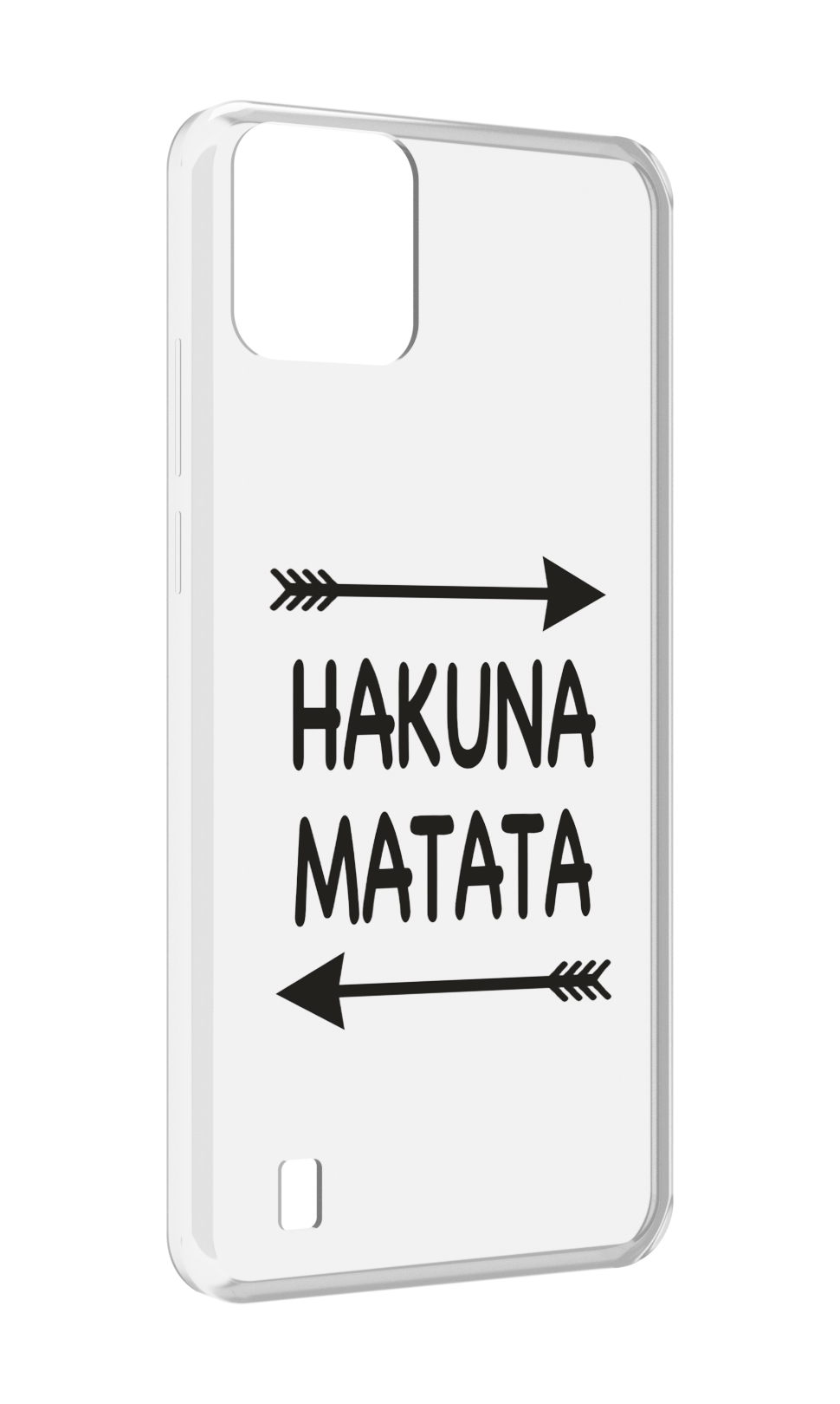 

Чехол MyPads Hakuna-Matata для Blackview A55, Прозрачный, Tocco