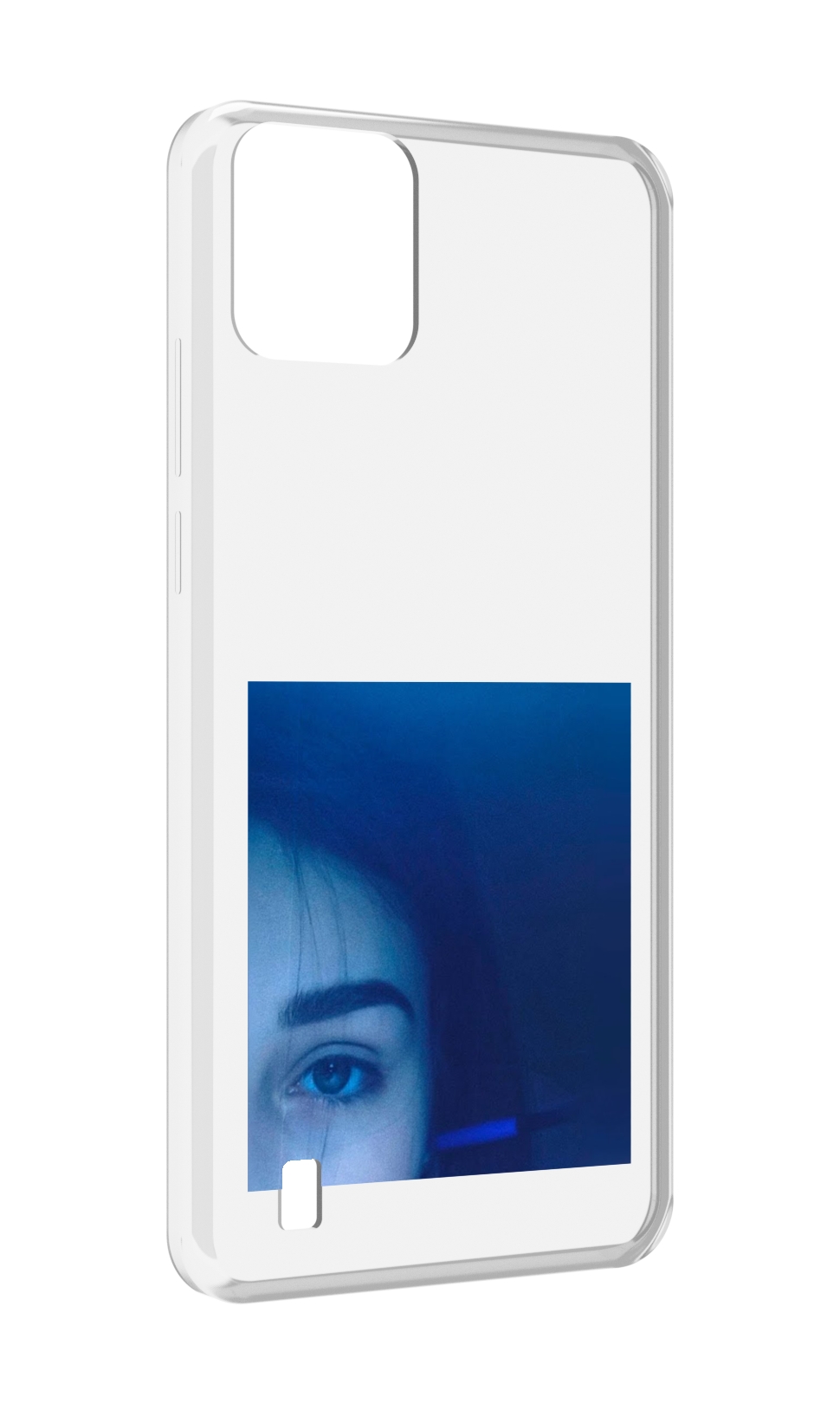 

Чехол MyPads Hate Love face для Blackview A55, Прозрачный, Tocco