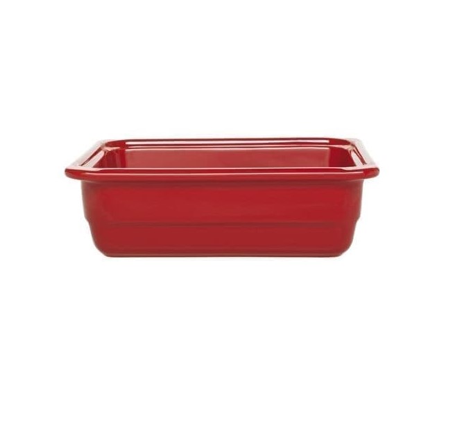 Emile Henry Гастроемкость керамическая GN 1/2-100, серия Gastron, цвет красный 346233  из