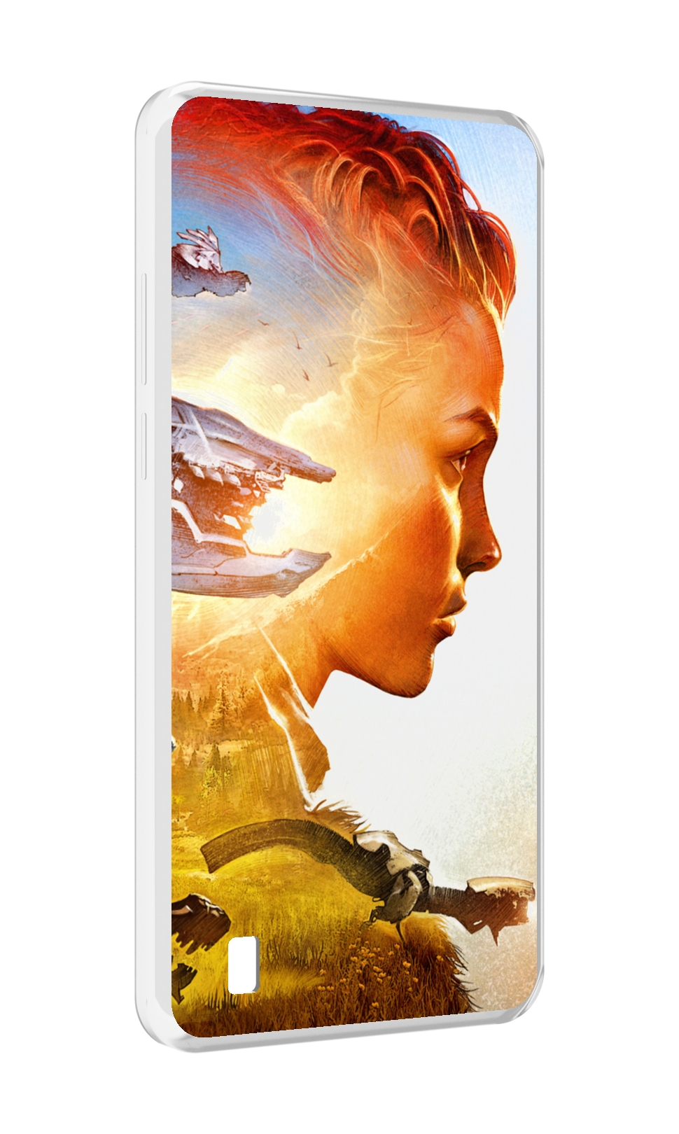 

Чехол MyPads Horizon Zero Dawn art для Blackview A55, Прозрачный, Tocco