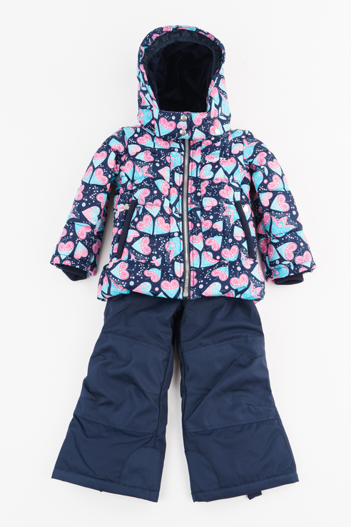 Комплект куртка и комбинезон Gusti для девочек цв. разноцветный р-р. 92