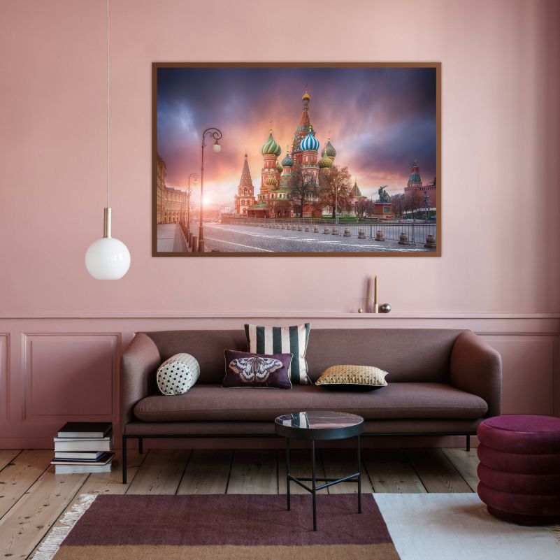 

Постер на холсте ПолиЦентр Москва, Красная Площадь, собор 50х40 см, МоскваКраснаяПлощадьСоборТип1