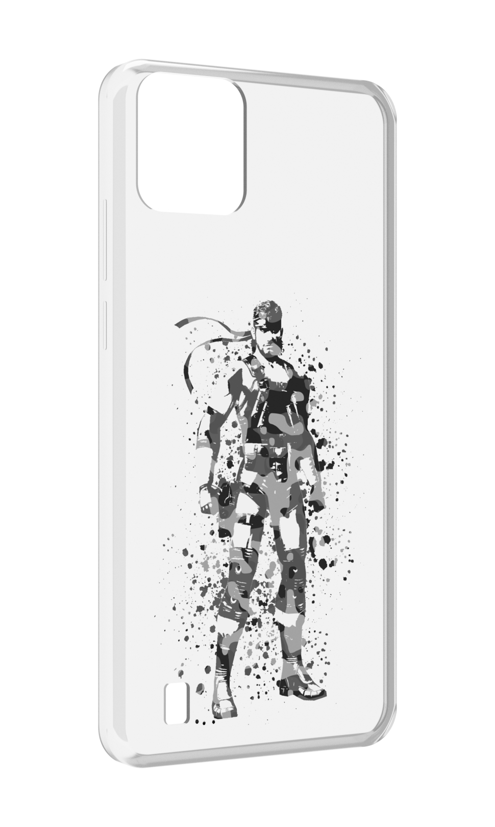 

Чехол MyPads Metal Gear Solid Snakes для Blackview A55, Прозрачный, Tocco