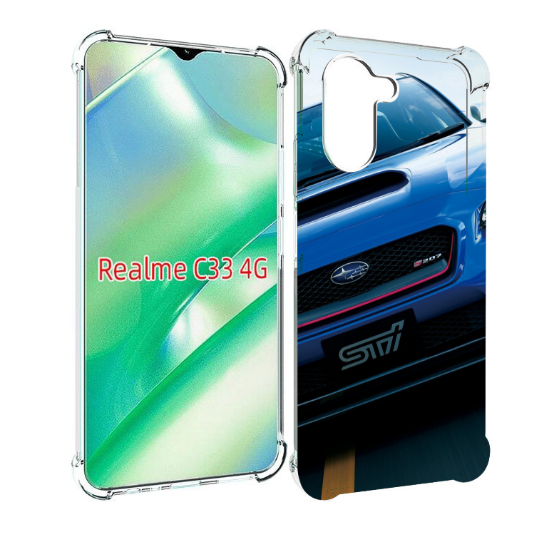 

Чехол MyPads subaru 2 для Realme C33 4G, Прозрачный, Tocco