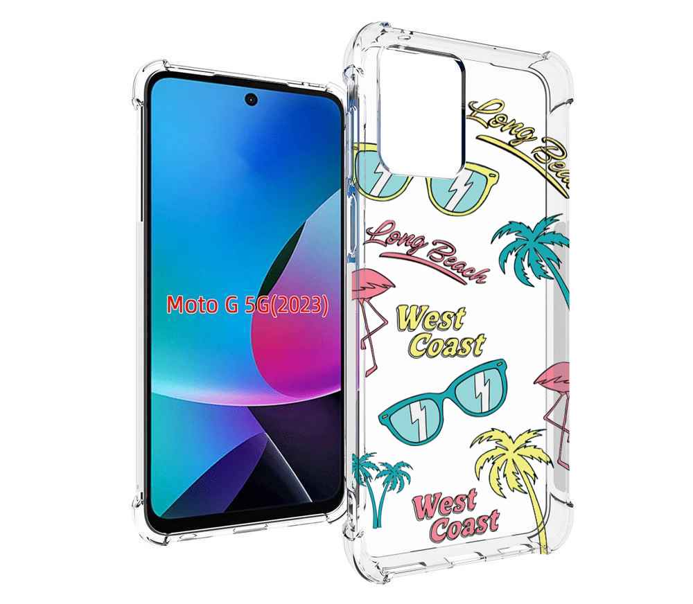 

Чехол MyPads пляжные-декорации для MOTO G 5G 2023, Tocco