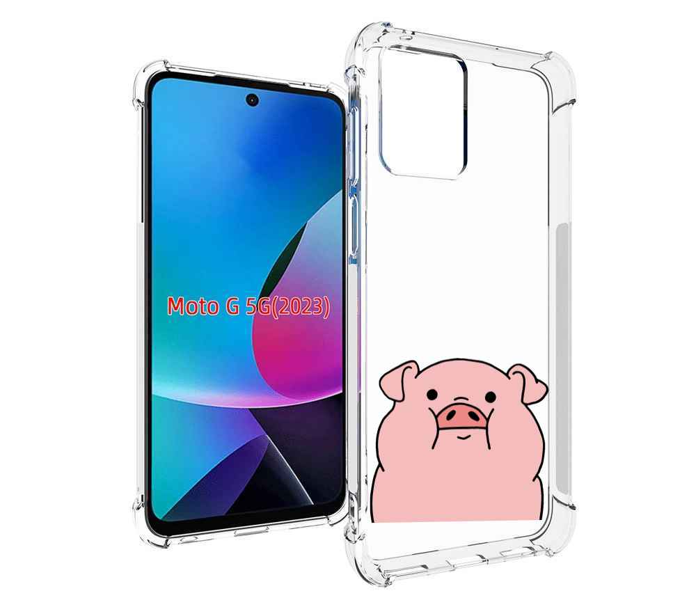 

Чехол MyPads полная-свинья для MOTO G 5G 2023, Tocco