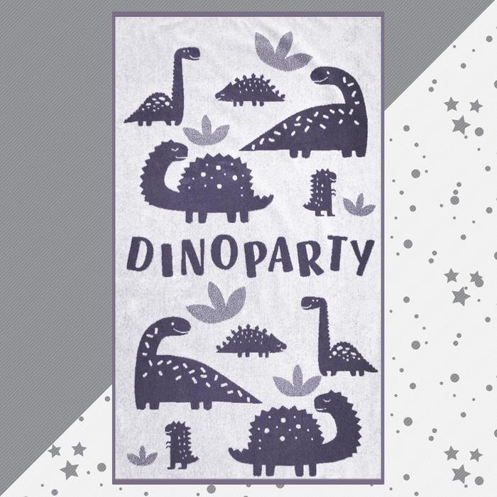 

Полотенце махровое "Этель" Dinoparty, 70х130 см, 100% хлопок, 420гр/м2