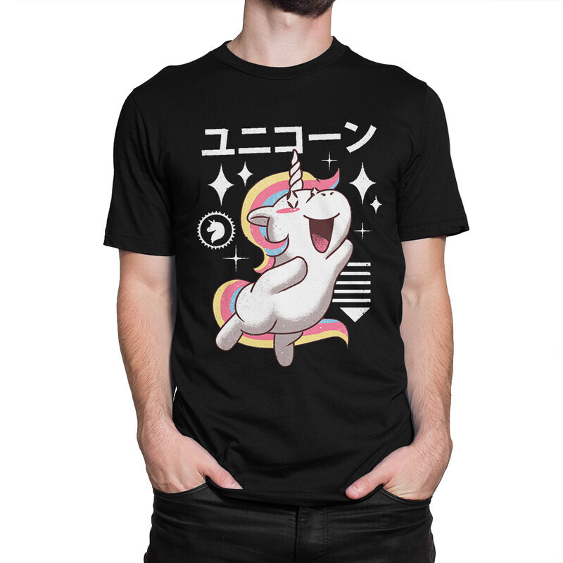 

Футболка мужская Dream Shirts Единорог 1000440222 черная XL, Единорог 1000440222