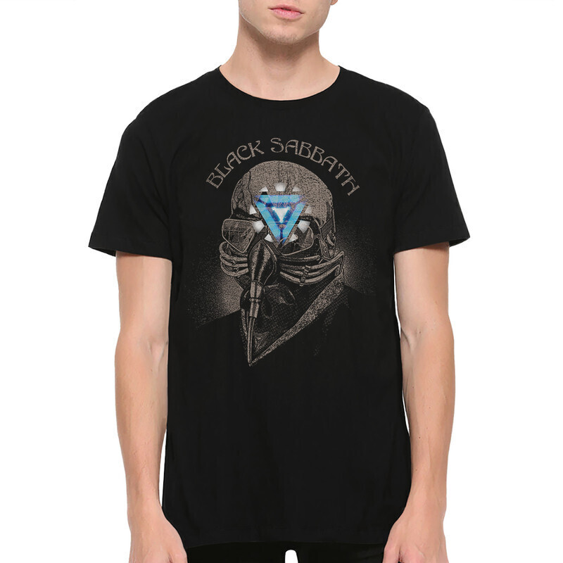 фото Футболка мужская dream shirts тони старка - black sabbath 1000442222 черная 3xl