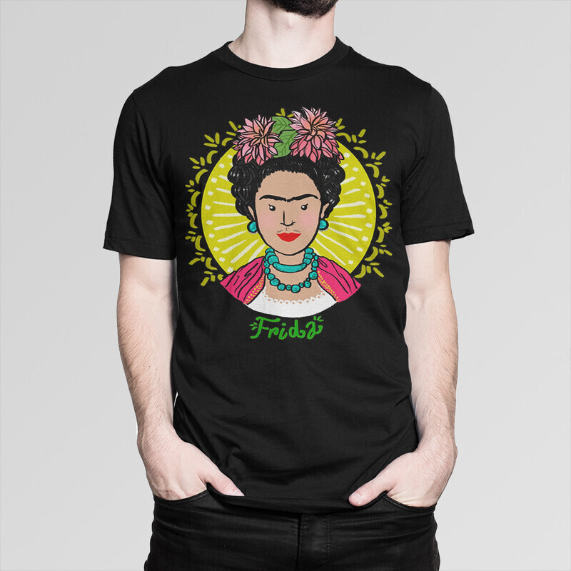 

Футболка мужская Dream Shirts Фрида Кало 1000447222 черная M, Фрида Кало 1000447222