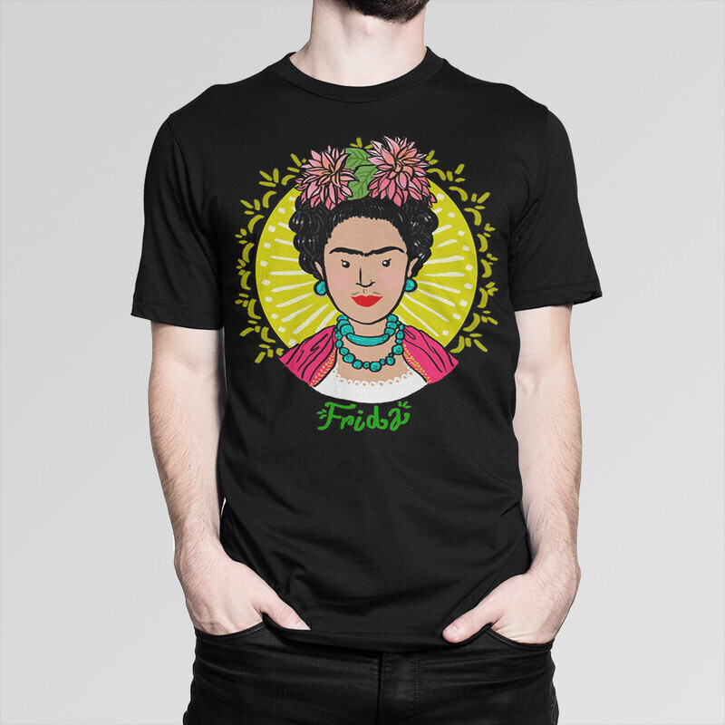 

Футболка мужская Dream Shirts Фрида Кало 1000447222 черная XL, Фрида Кало 1000447222
