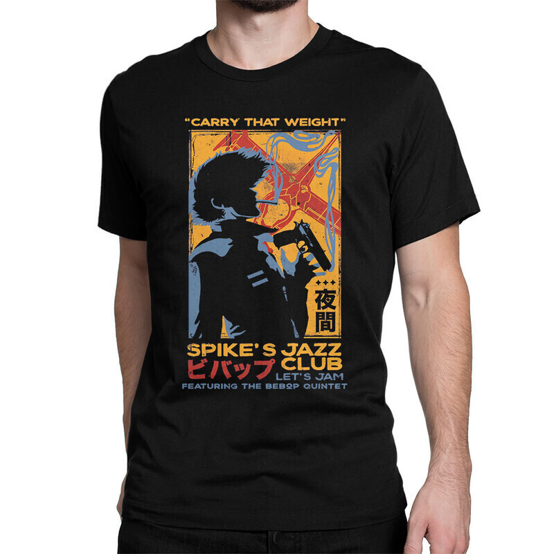 

Футболка мужская Dream Shirts Ковбой Бибоп 1000448222 черная 2XL, Ковбой Бибоп 1000448222