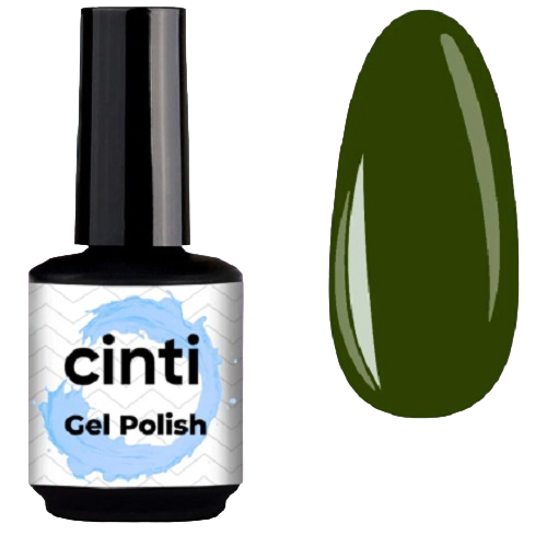 

Гель-лак для ногтей Cinti темно-зеленый №102 8 мл