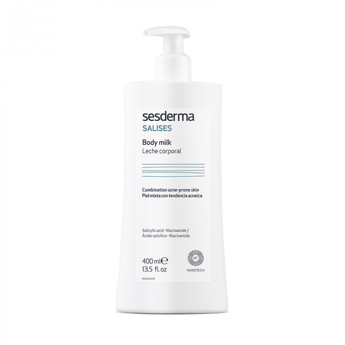 фото Молочко для тела sesderma salises body milk, 400 мл