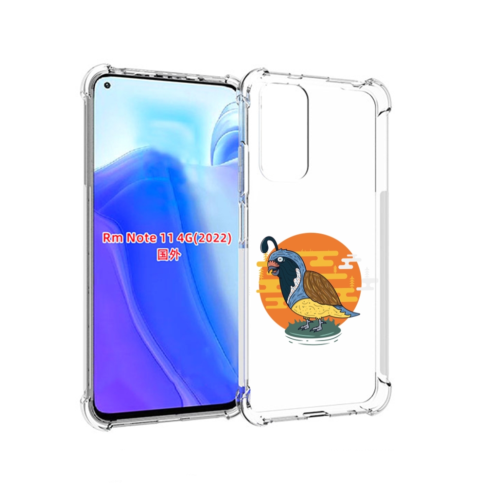 

Чехол MyPads попугай-на-острове для Xiaomi Redmi Note 11 4G ( Глобальная версия ), Tocco