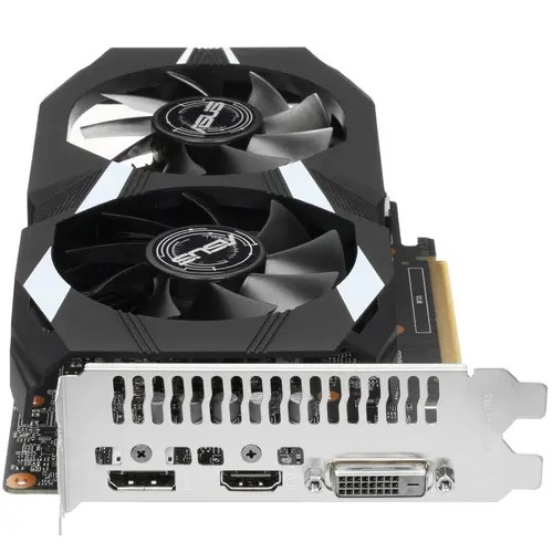 

Видеокарта ASUS NVIDIA GTX 1650 Dual EVO OC (DUAL-GTX1650-O4GD6-P-EVO), Черный, GTX 1650 Dual EVO OC