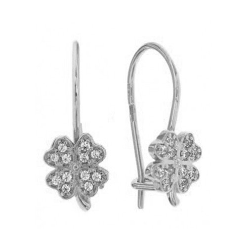 

Серьги из серебра с фианитом Яхонт Ювелирный 169996, 169996