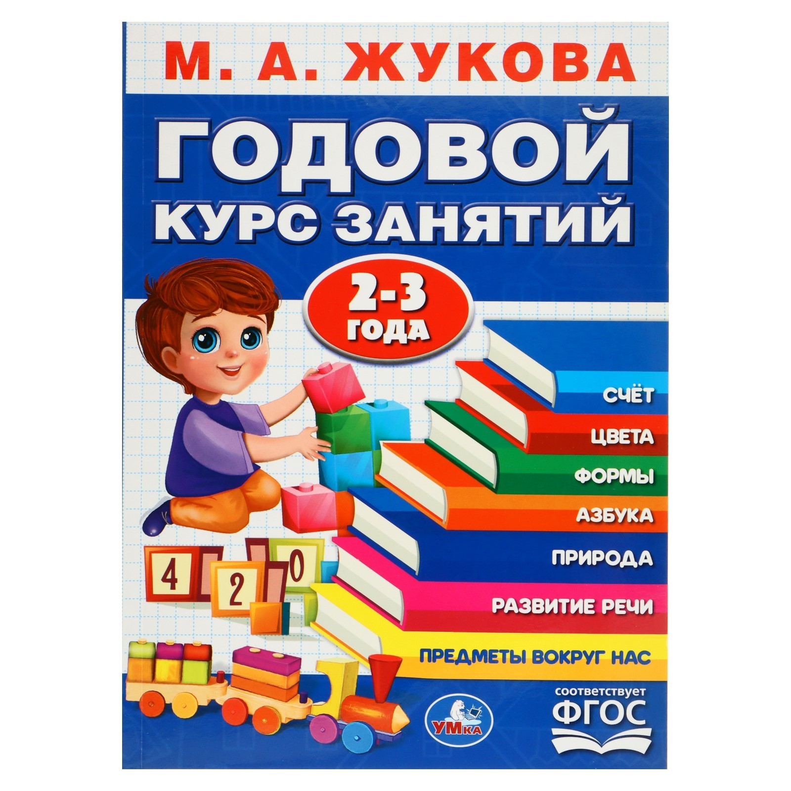 

Годовой курс занятий 2-3 года, Развивающие пособия