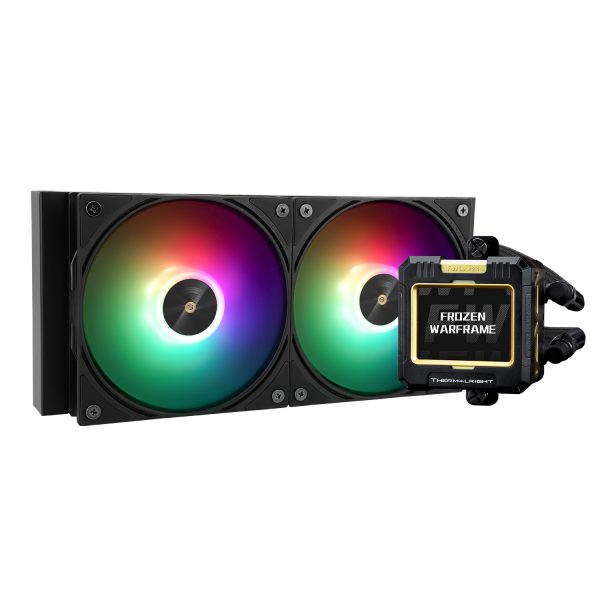 

Жидкостная система охлаждения Thermalright Frozen Warframe 240 черный ARGB, Frozen Warframe 240 BLACK ARGB