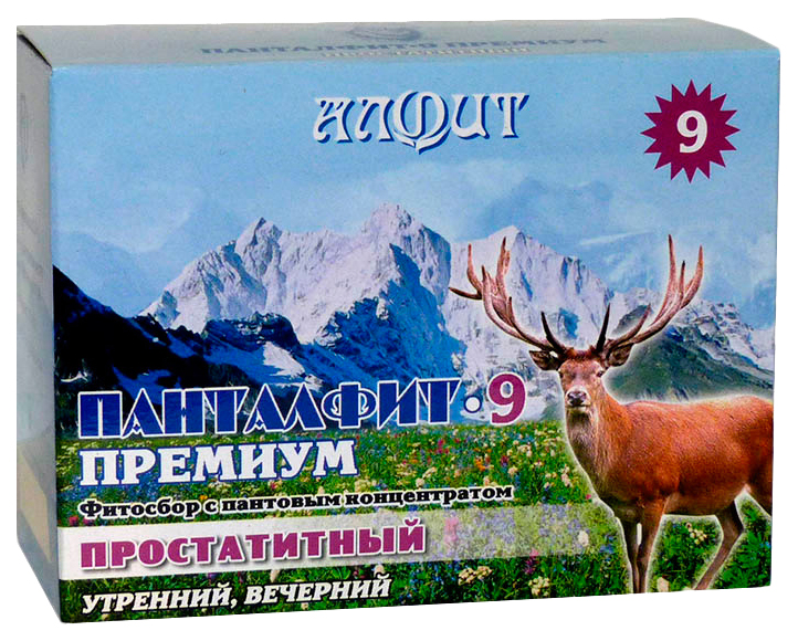 

Пант Алфит 9 простатитный, Простатитный №9