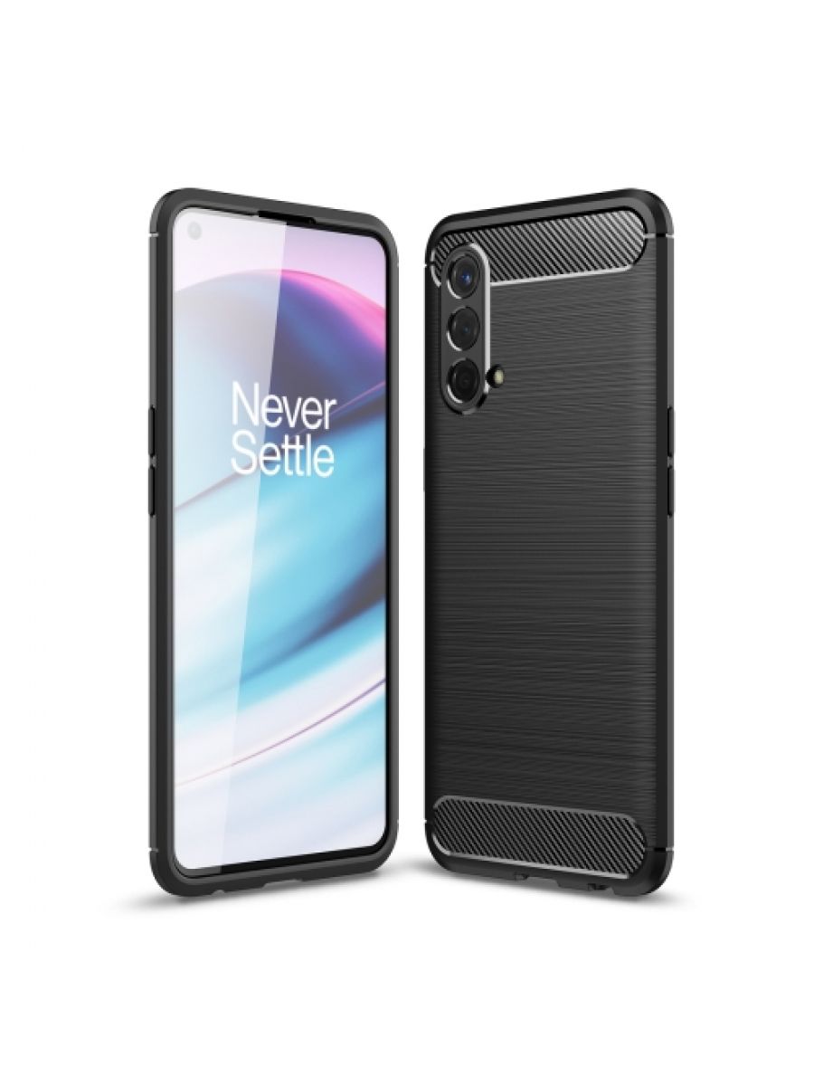 

Brodef Carbon Силиконовый чехол для OnePlus Nord CE 5G Черный