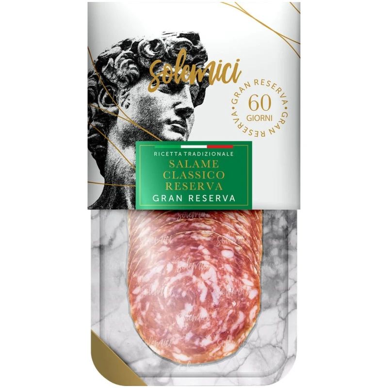 

Колбаса сыровяленая Solemici Salame classico reserva полусухая +-1 кг