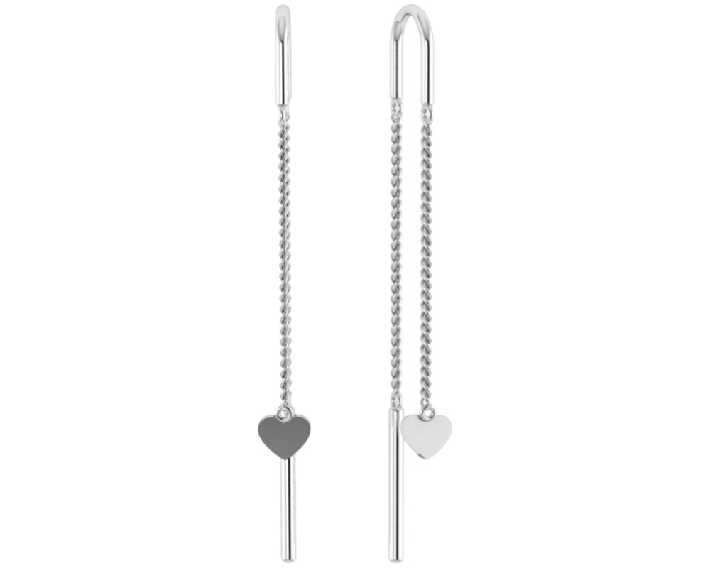 

Серьги продевки из серебра Yahont 171348, 171348