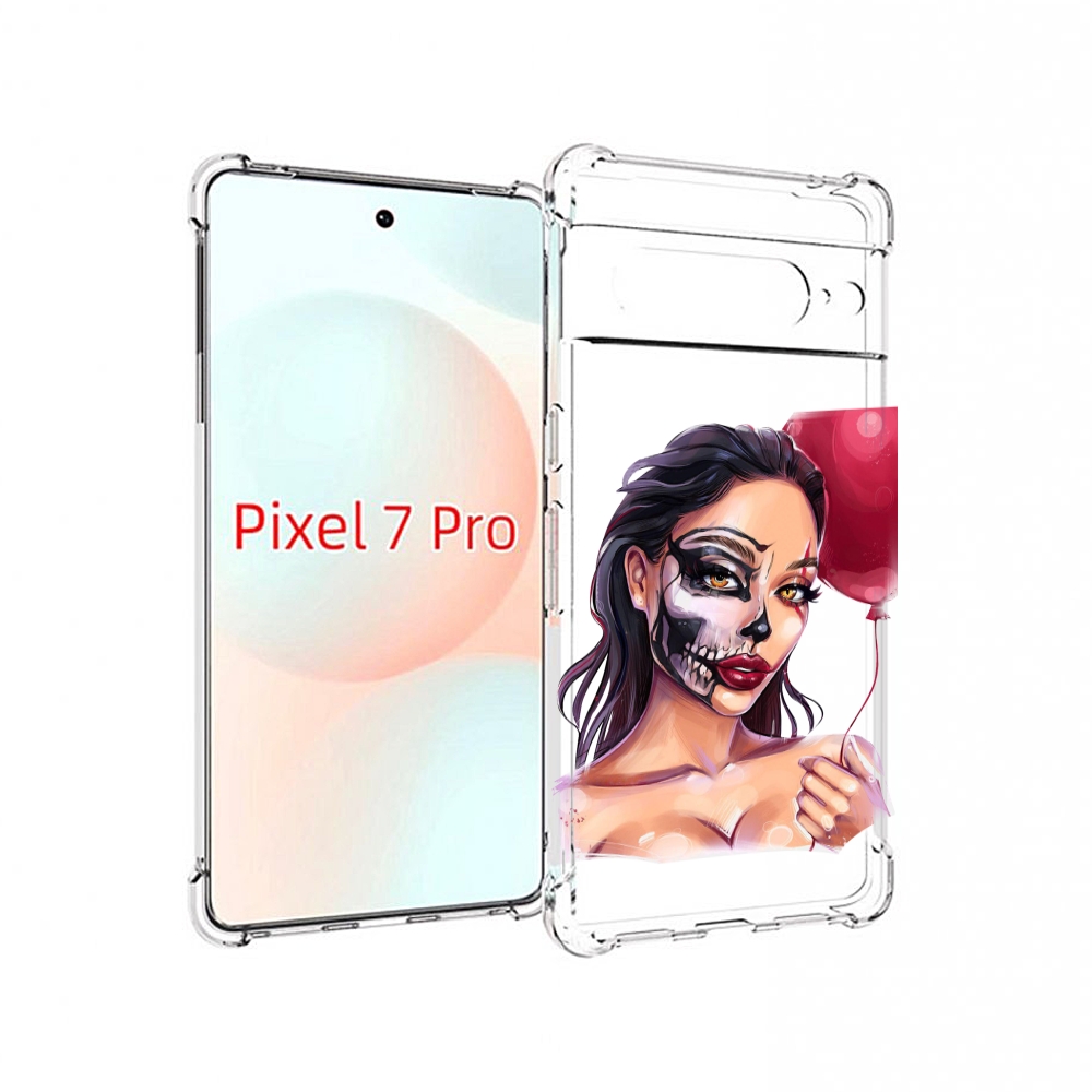 Чехол Mypads Девушка-С-Гримом Женский Для Google Pixel 7 Pro