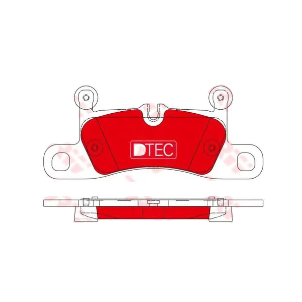 

Колодки тормозные задние VW Touareg 10>18 Porsche Boxster Spyder/Cayenne/911 10> TRW GDB18