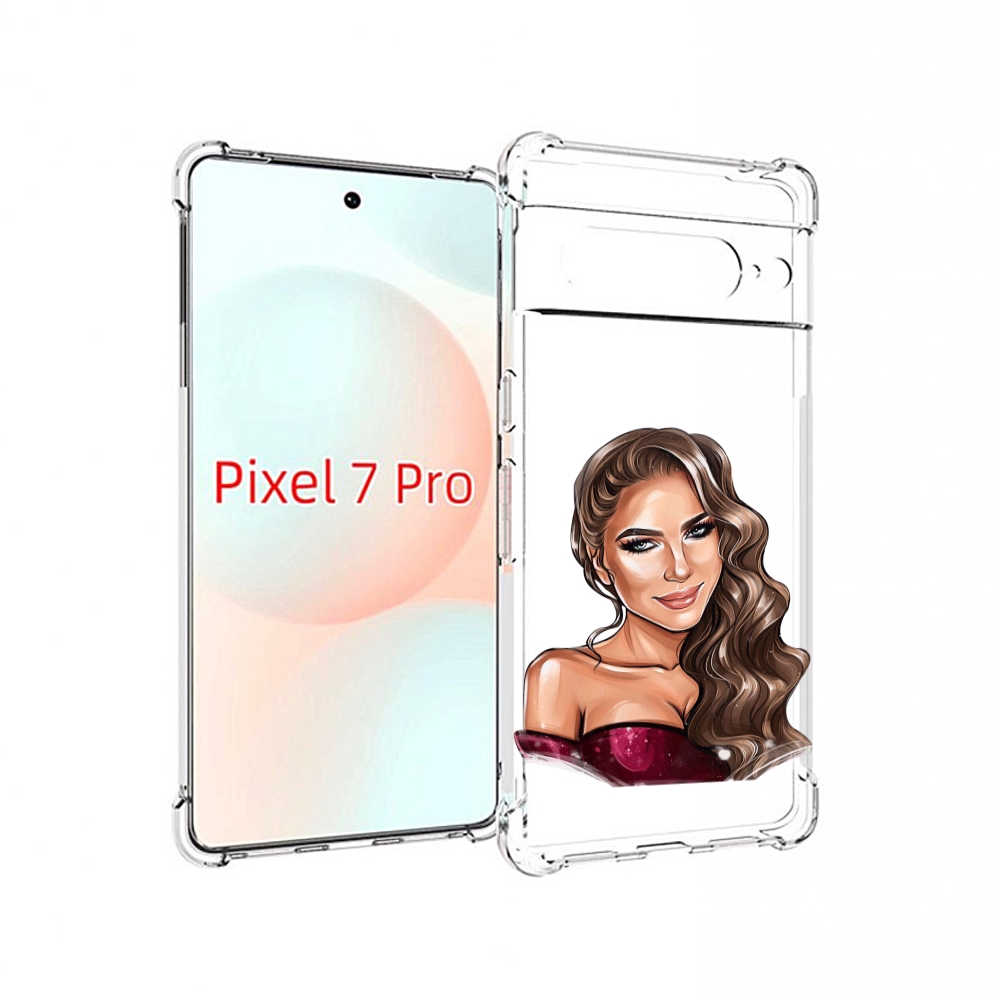 Чехол Mypads Девушка-С-Улыбкой Женский Для Google Pixel 7 Pro