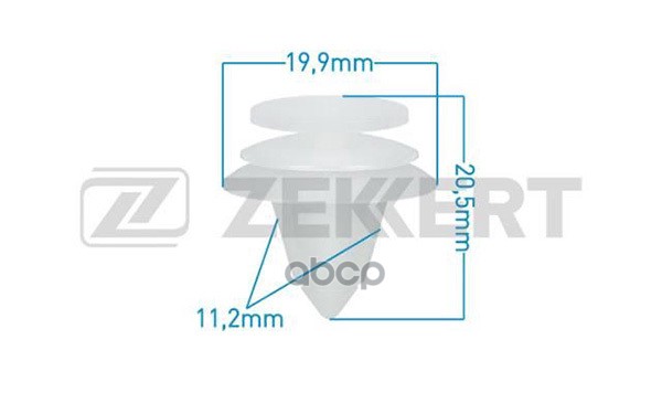 

Клипса Крепёжная Chrysler (Миним. Кол-Во Заказа 10 Шт) Zekkert арт. BE1526