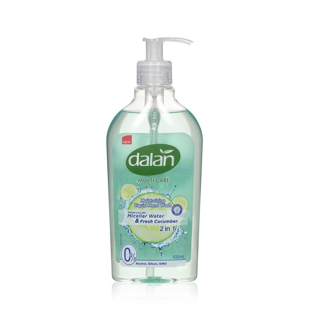 Жидкое мыло Dalan Multi Care Micellar Water & Fresh Cucumber 400мл мыло жидкое особая серия сочное яблоко 1000 мл