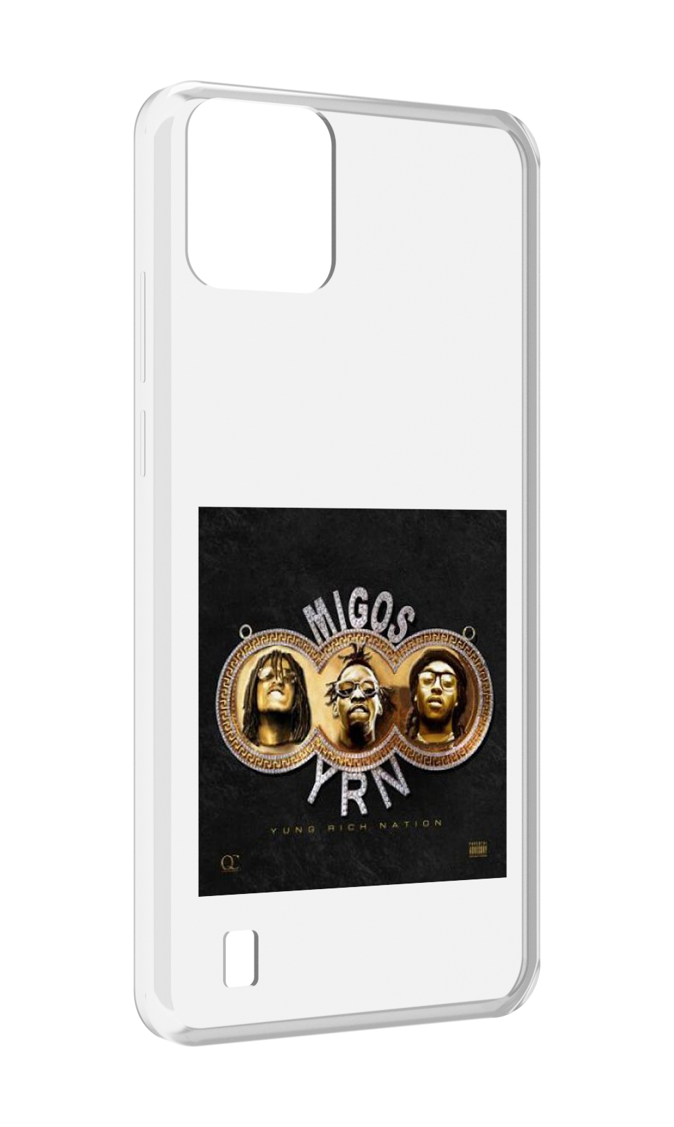 

Чехол MyPads Migos - Yung Rich Nation для Blackview A55, Прозрачный, Tocco