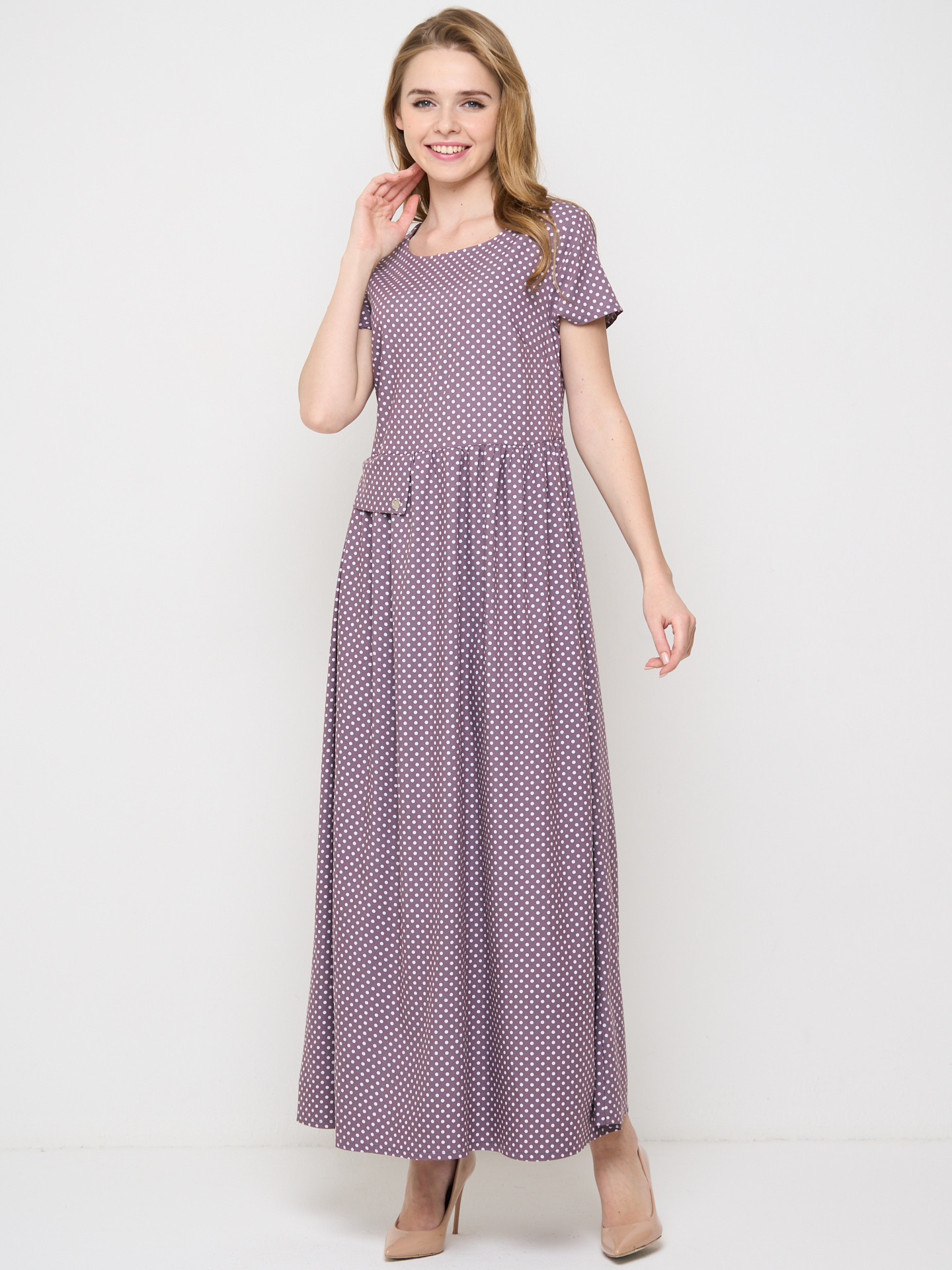 

Платье женское VAY 5231-3746 фиолетовое 56 RU, Фиолетовый, 5231-3746