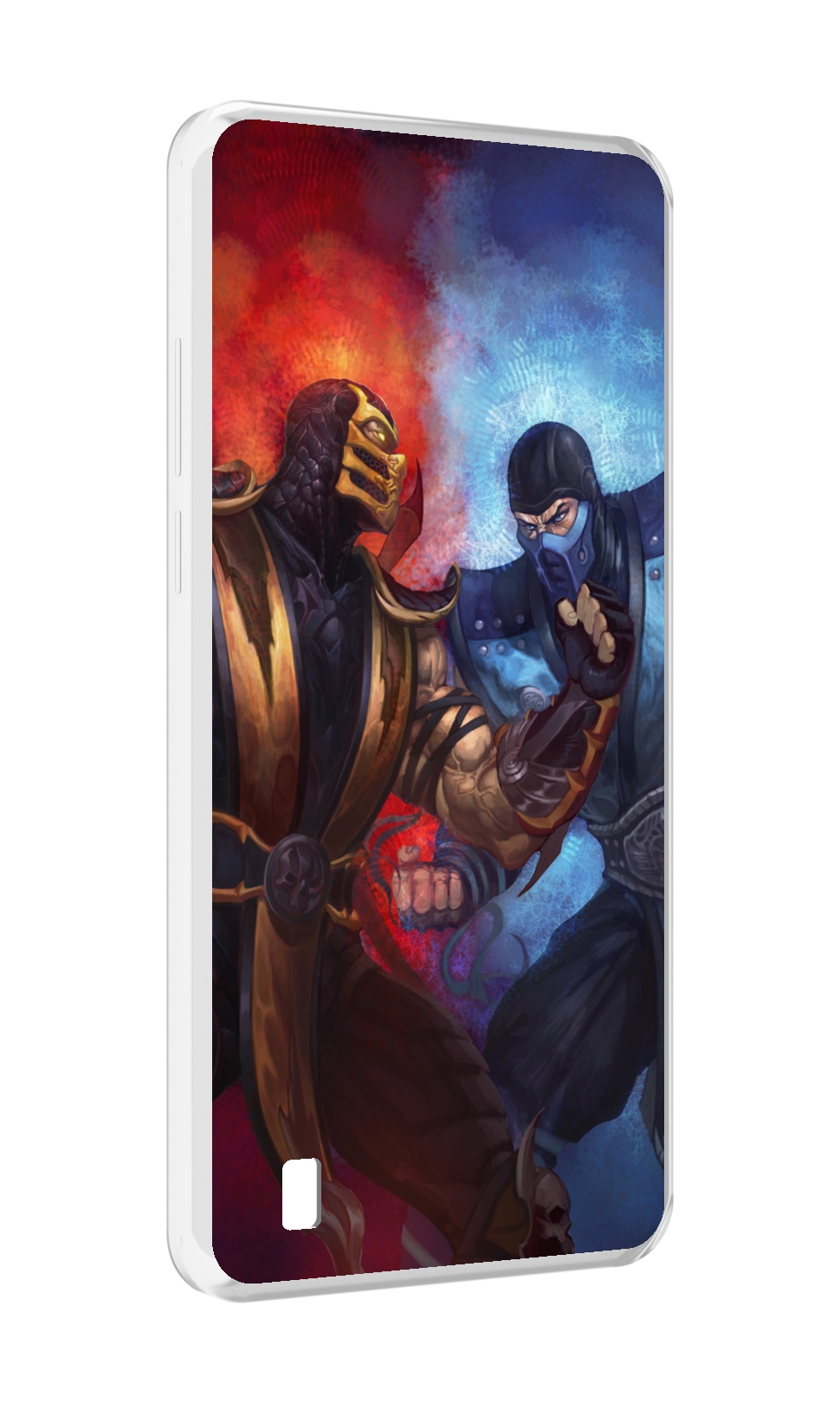 

Чехол MyPads Mortal Kombat art для Blackview A55, Прозрачный, Tocco