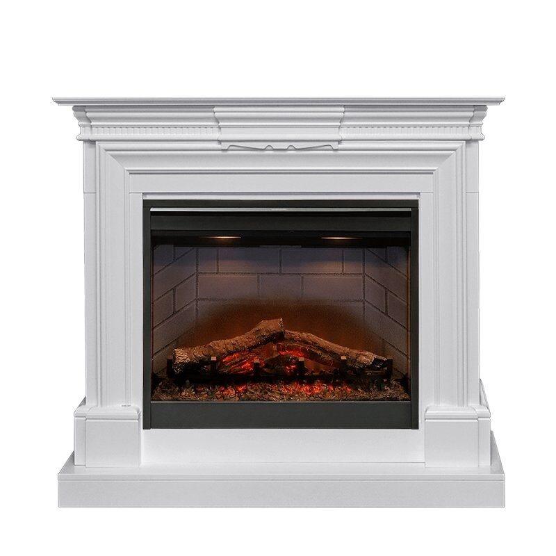 

Электрокамин Dimplex Chelsea (белый) с очагом Symphony 26'' DF2608-INT