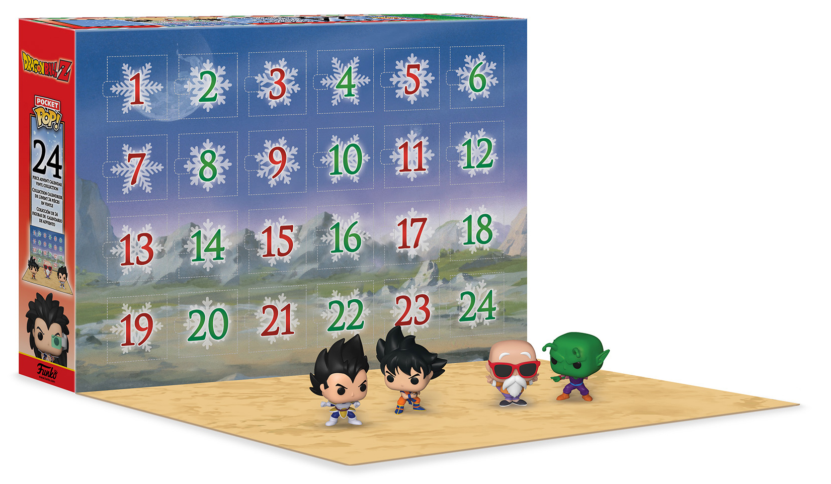 фото Набор фигурок funko dragon ball z - pocket pop! - advent calendar 49660