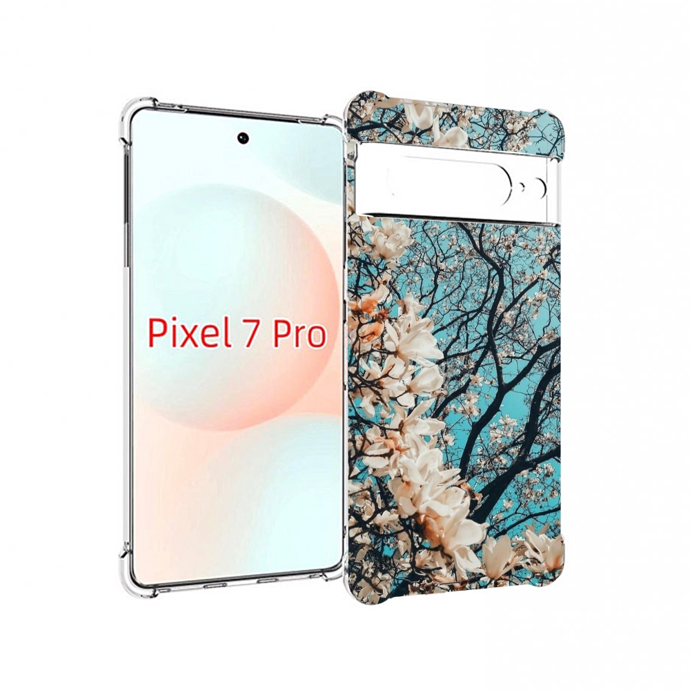 

Чехол Mypads Дерево-С-Цветочками Для Google Pixel 7 Pro, Прозрачный, Tocco
