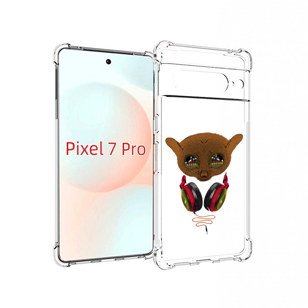 

Чехол Mypads Диджей Для Google Pixel 7 Pro, Прозрачный, Tocco