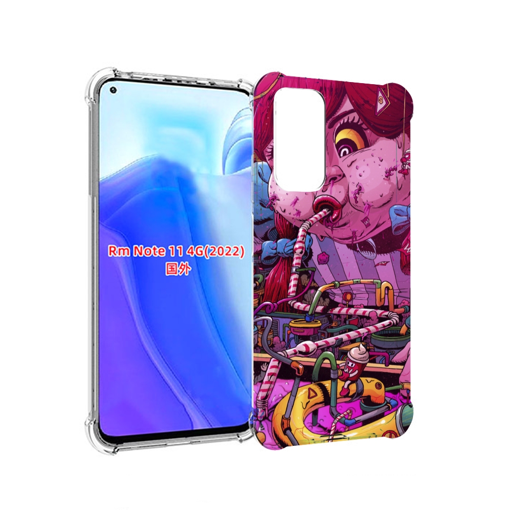 

Чехол MyPads прикольная сладкая картинка для Xiaomi Redmi Note 11 4G ( Глобальная версия ), Tocco