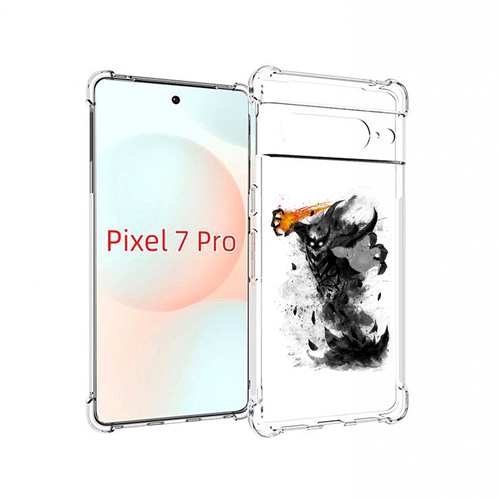 

Чехол Mypads Nevermore Черно Белый Для Google Pixel 7 Pro, Прозрачный, Tocco