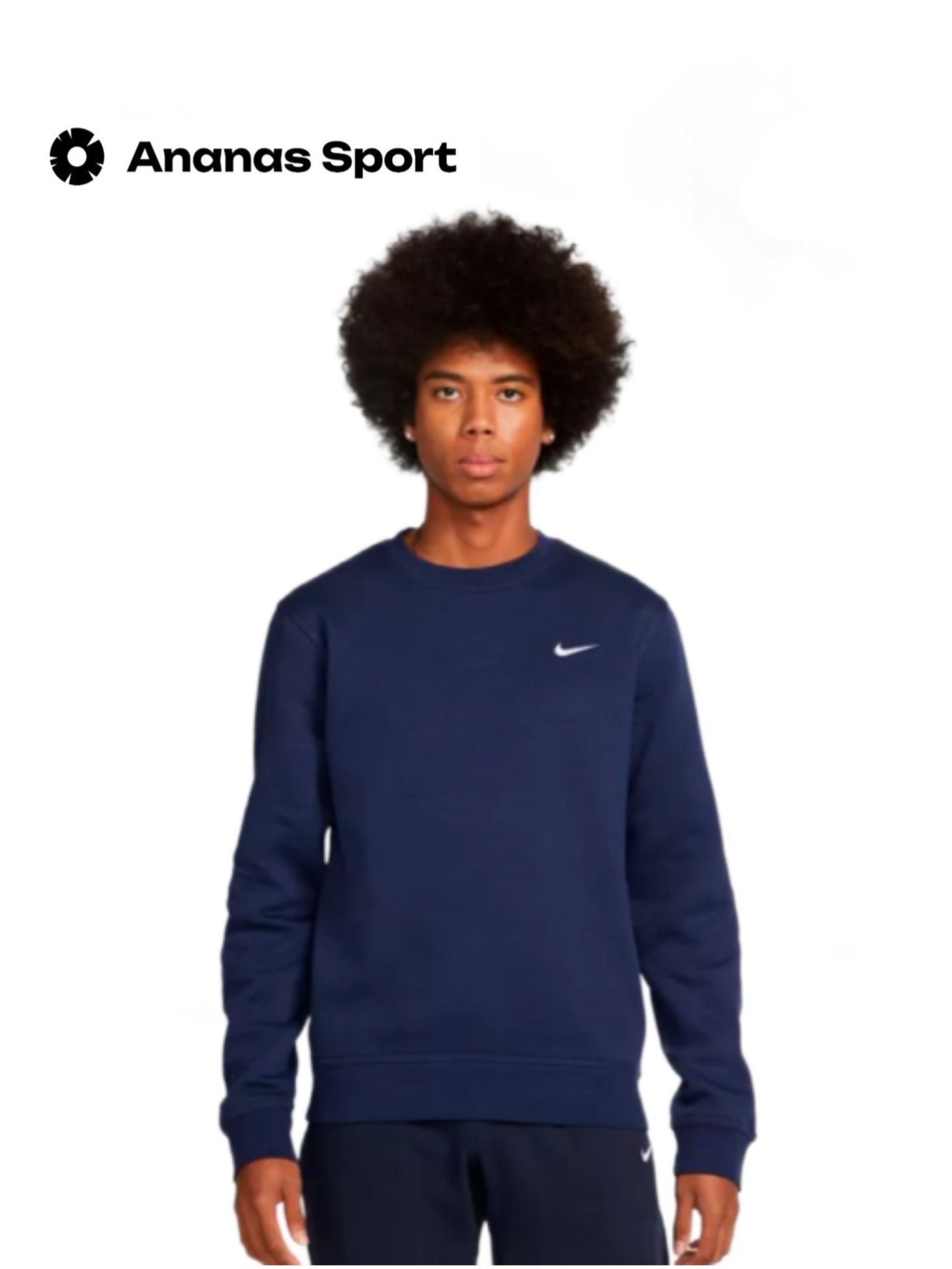 

Свитшот мужской Nike 623459-410 синий S, 623459-410