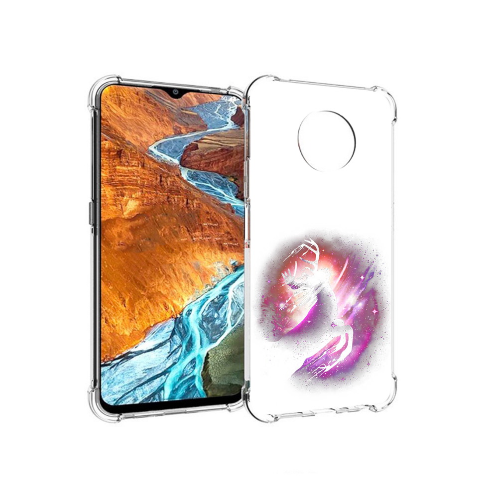 

Чехол MyPads Tocco для Nokia G300 звездный олень (PT224563.108.354), Прозрачный, Tocco