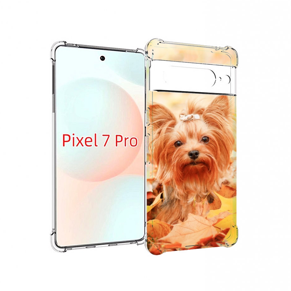 

Чехол Mypads Еркширдскии Терьер ИОрк Для Google Pixel 7 Pro, Прозрачный, Tocco