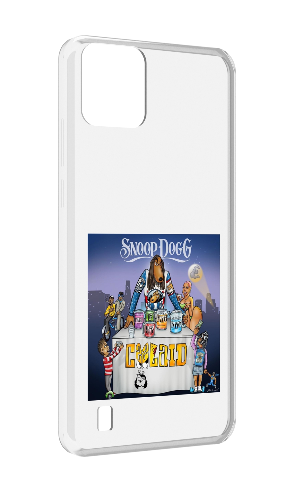 

Чехол MyPads Snoop Dogg COOLAID для Blackview A55, Прозрачный, Tocco