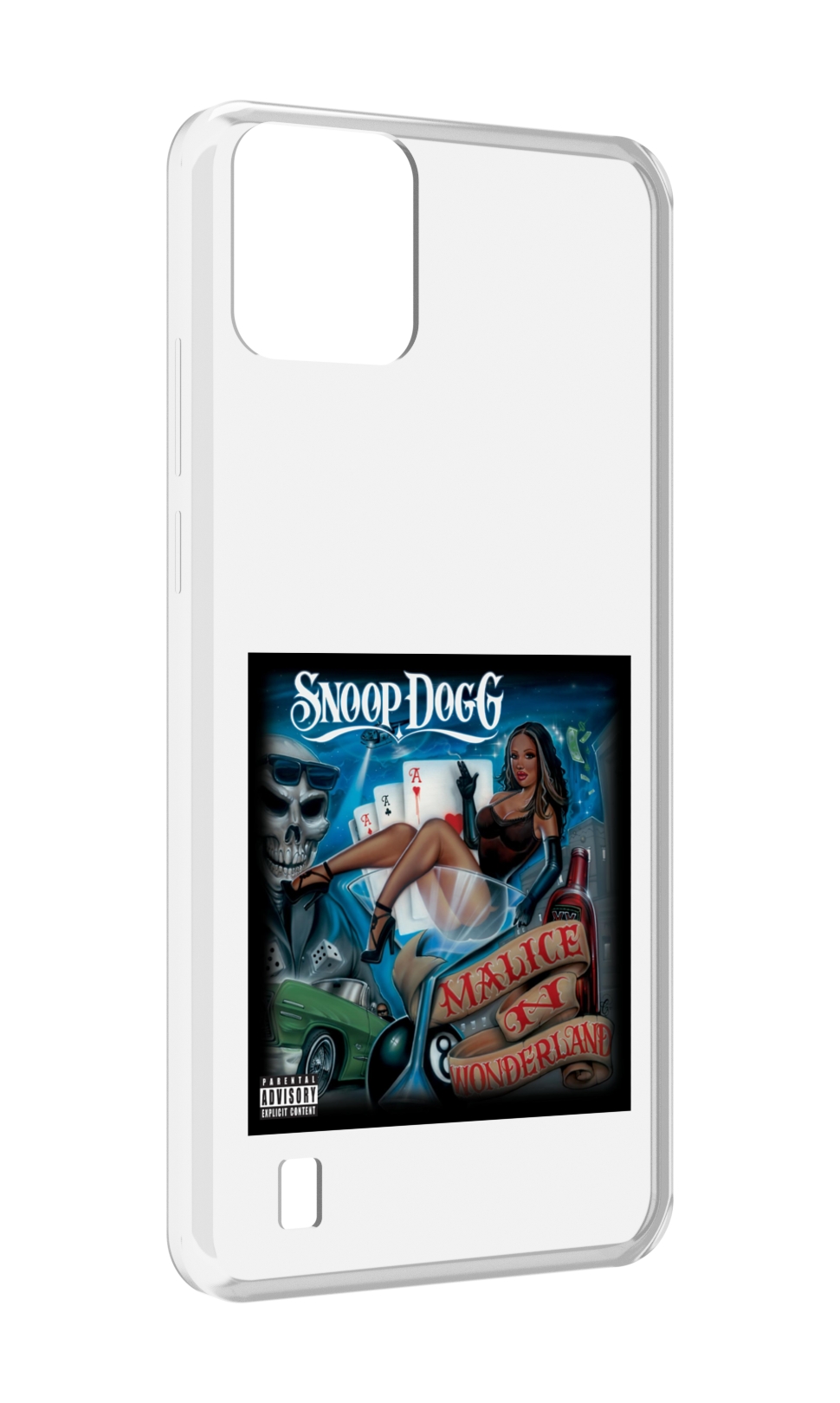 Чехол MyPads Snoop Dogg MALICE N WONDERLAND для Blackview A55