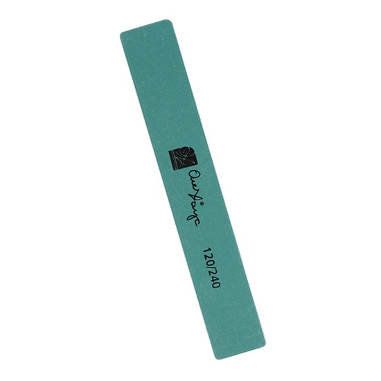 

Пилка для ногтей Зеленая Rectangle File 120/240, CND