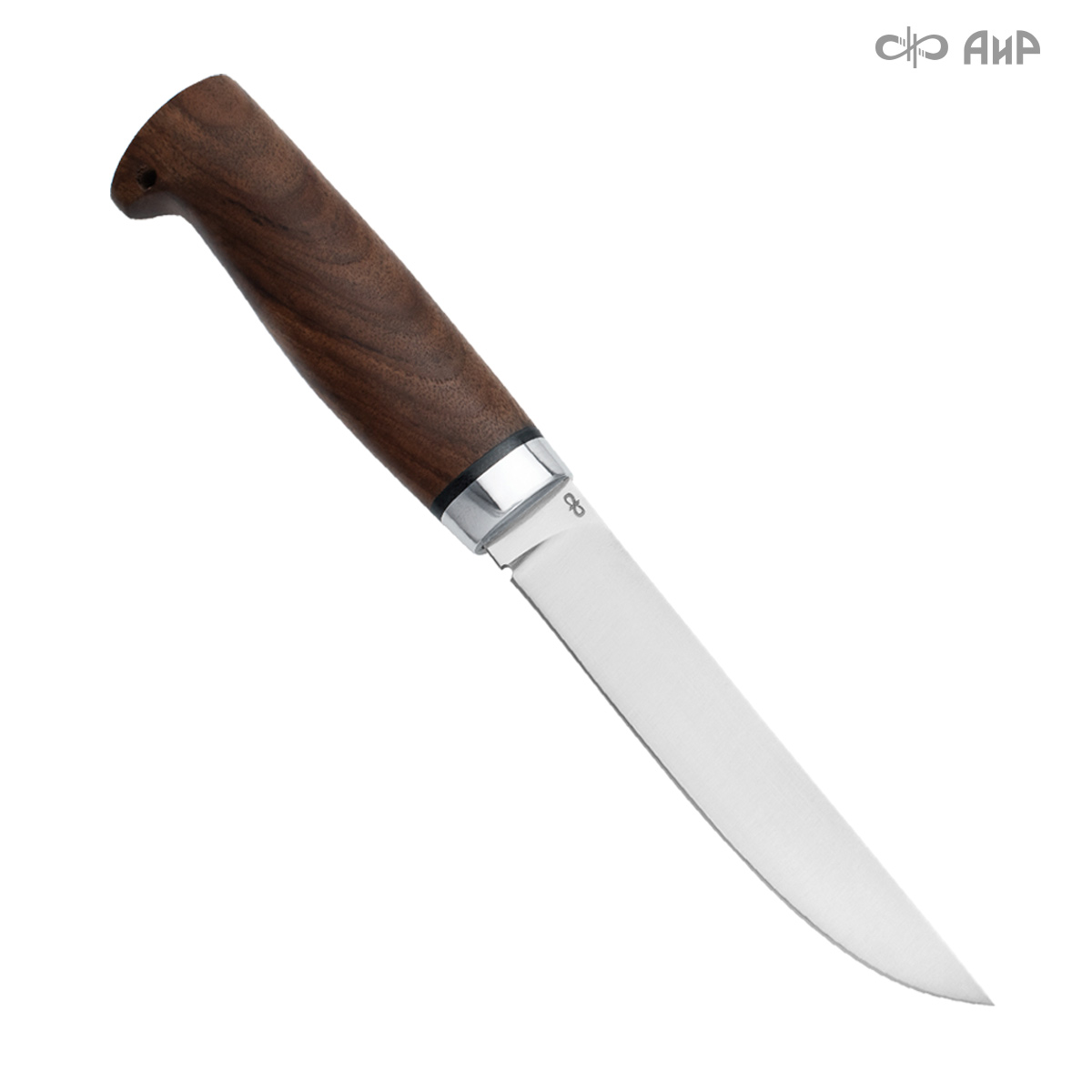 Нож туристический АиР Златоуст Финка-5 рукоять орех сталь 95х18